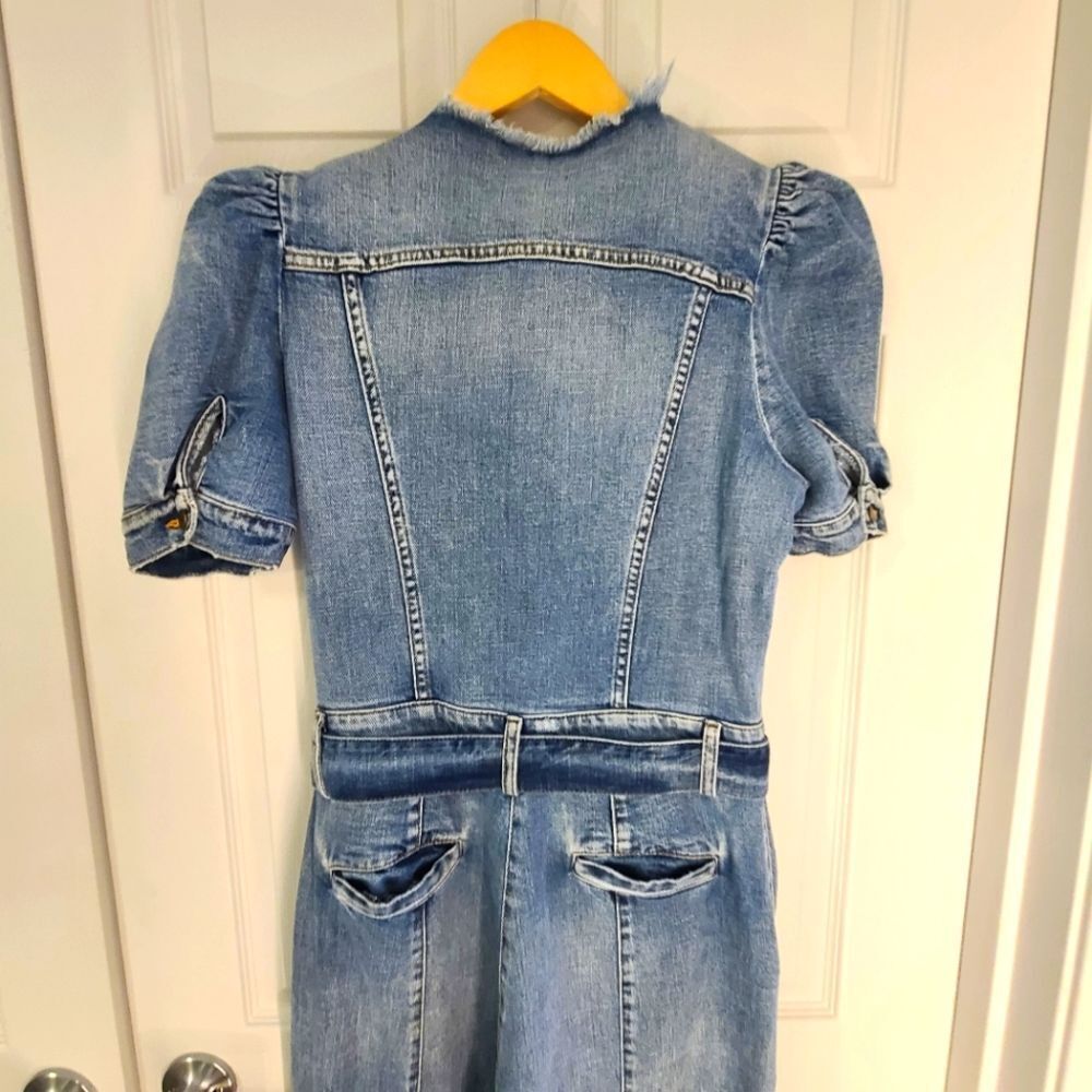 Retrofete Lia Denim jumpsuit size M NWT MSRP $590 - Picture 12 of 14